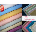 100%T or T/C Pocketing Polyester Grey Fabric